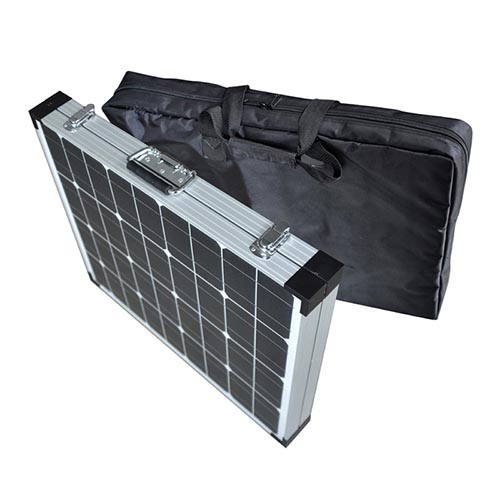 Portable Double Module Solar Camping Kit