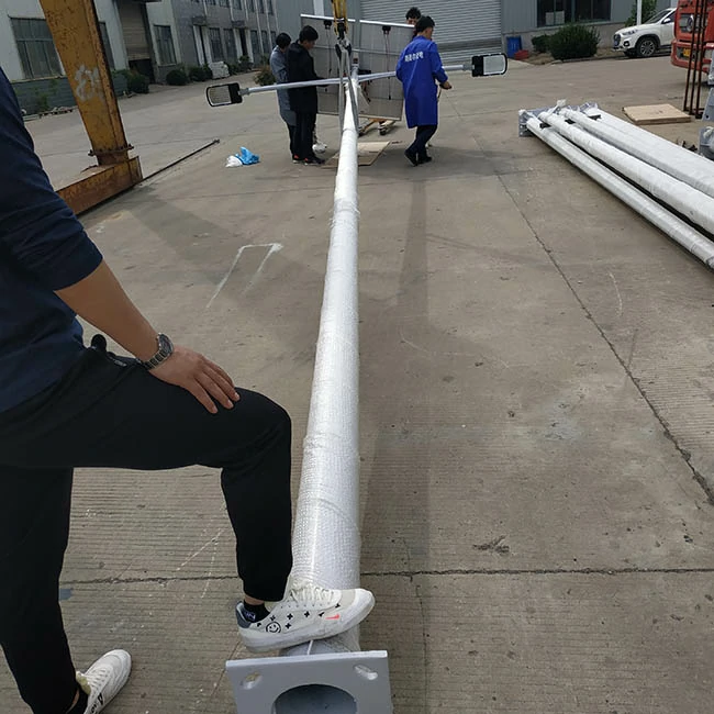 Testing for LiFePO4 Battery Double Arms Solar Street Light